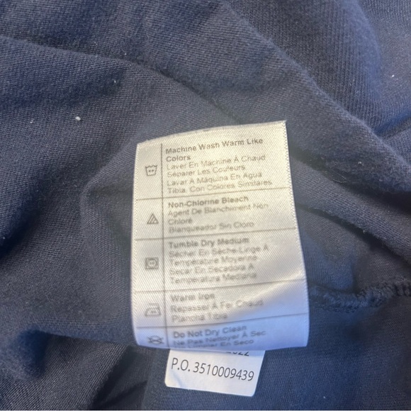 Carhartt Women’s Loose Fit Navy Blue Pocket Short Sleeve T-Shirt, Size Medium - Picture 8 of 8